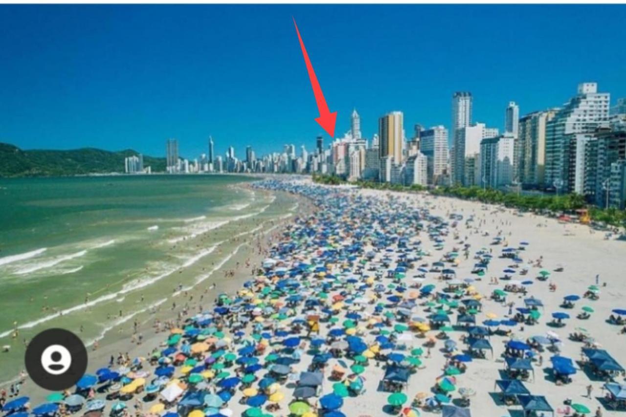 Apartamento Vista Mar - Pe Na Areia Balneário Camboriú Екстериор снимка